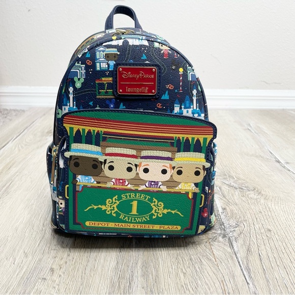 Disney Loungefly Dapper Dans Backpack - Picture 3 of 9